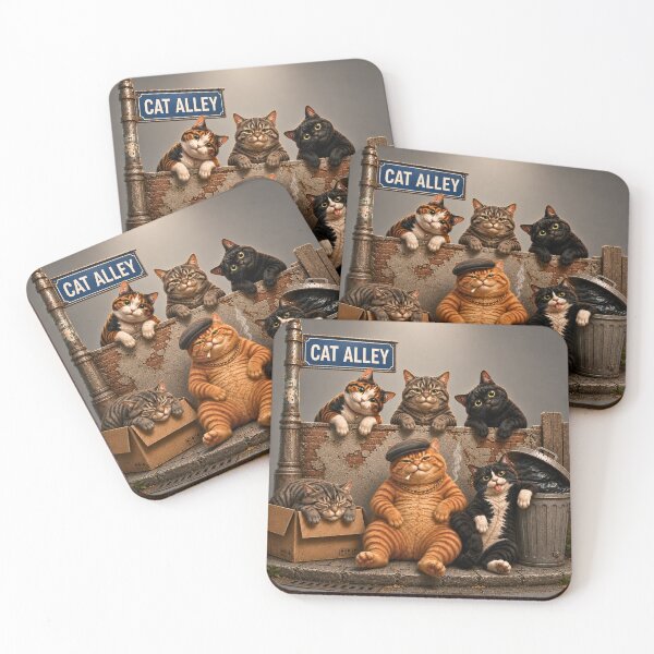 Item preview, Cat Alley Every Stray Has a Story designed and sold by Mindworx21.