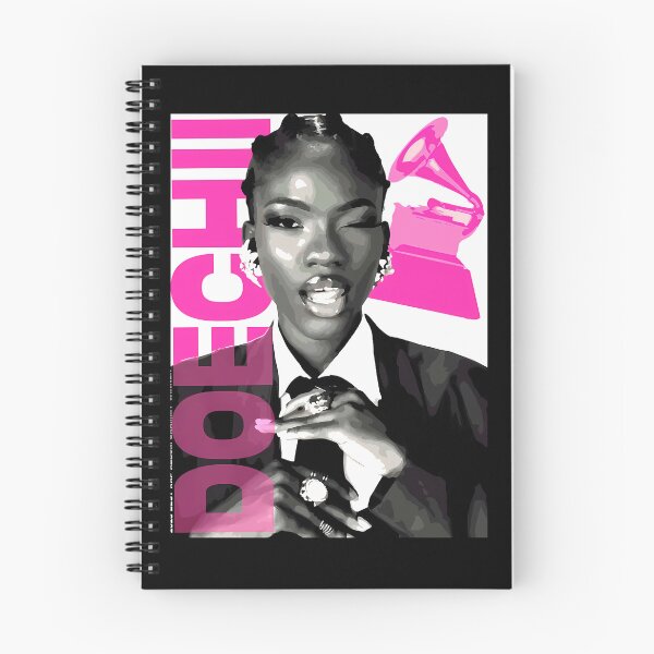 Item preview, Doechii Winking Beside Bright Pink Text Reading designed and sold by Dollarsaving.