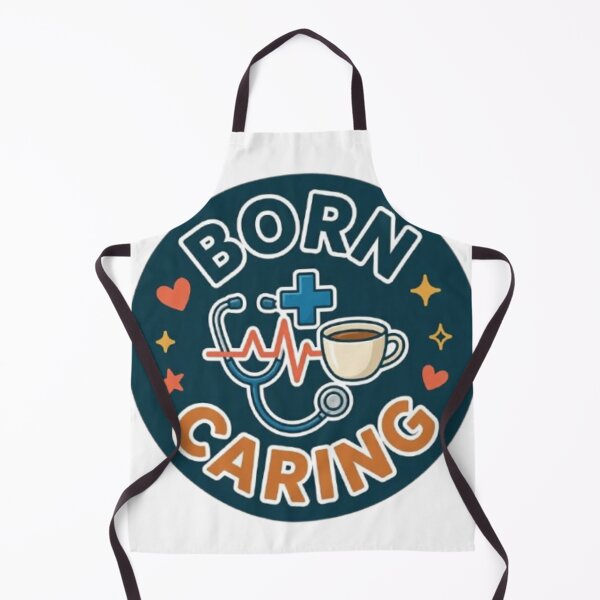 Item preview, Born Caring Funny Nurse Healthcare Worker Appreciation Gift Tshirt designed and sold by HopeAndHustle.