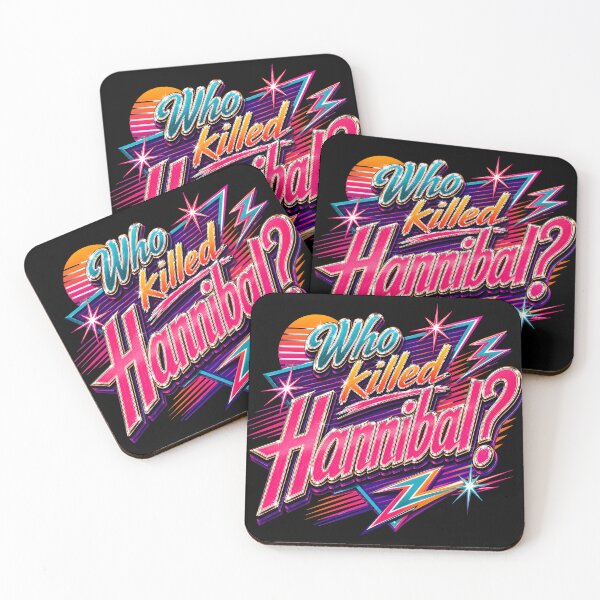 Item preview, Who Killed Hannibal? – Retro Eric André Quote designed and sold by Feral Frame Studios.