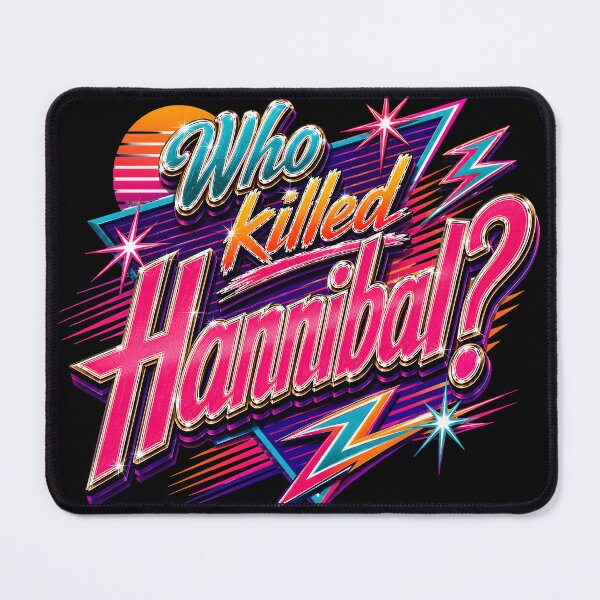 Item preview, Who Killed Hannibal? – Retro Eric André Quote designed and sold by Feral Frame Studios.
