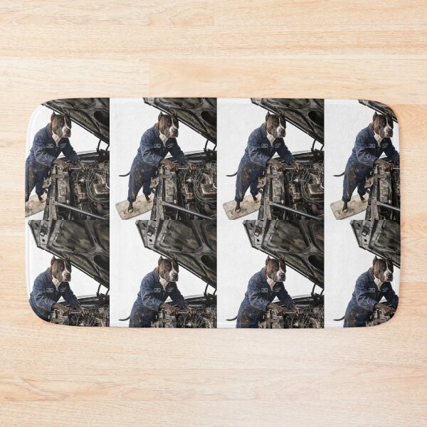 Item preview, Pitbull Mechanic Expert designed and sold by PictoVibe.