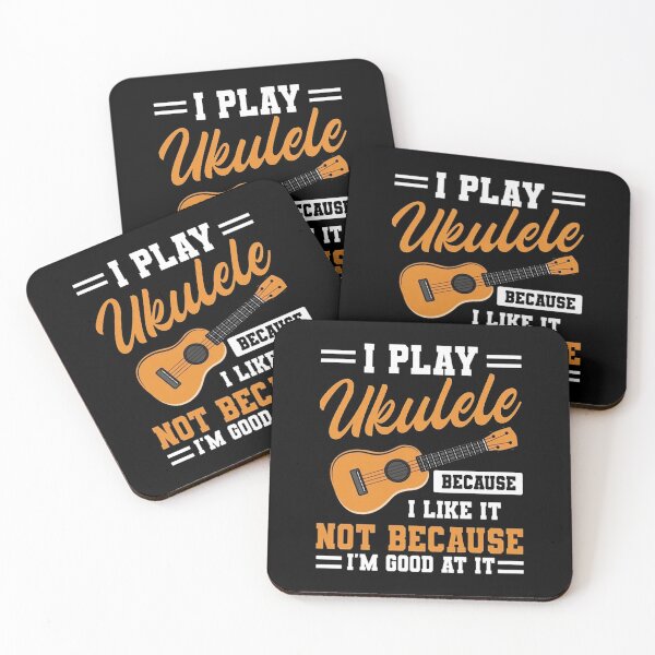 Item preview, I Play Ukulele Because I Like It Music Design designed and sold by erzaqid.