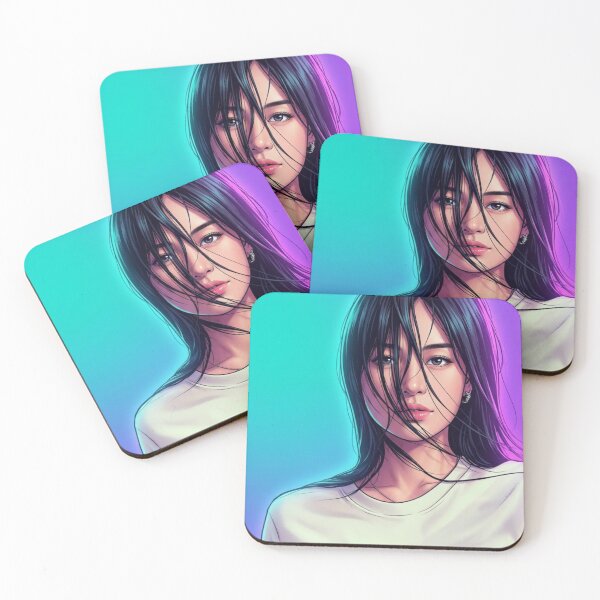 Item preview, Dangerous Stare Thai GL Tv Series Lgbtq+ Sapphic Home Decor Poster Print Art Comic Pride  designed and sold by Mind Space.