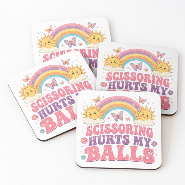 Item preview, Scissoring Hurts My Balls designed and sold by GanusTom.