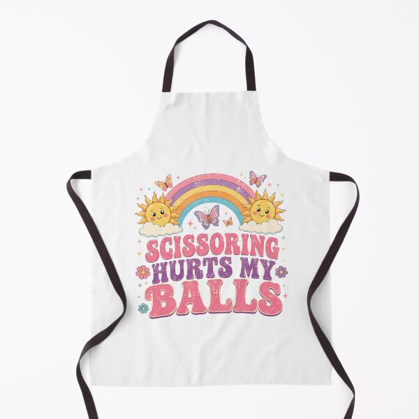 Item preview, Scissoring Hurts My Balls designed and sold by GanusTom.