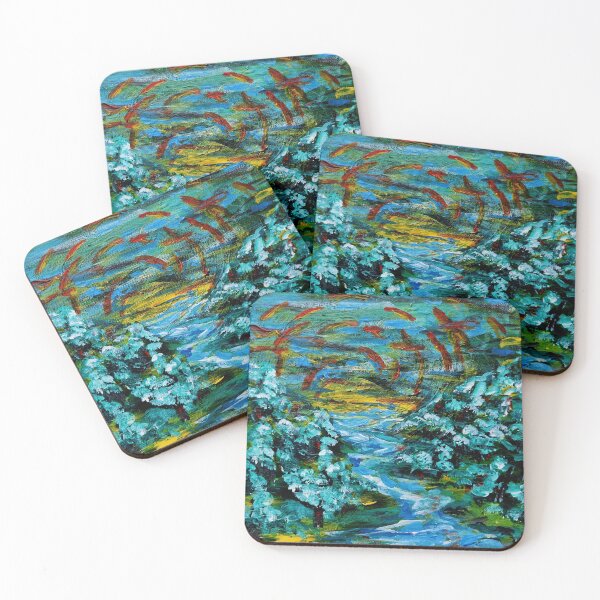 Item preview, Sunrise in the Forest designed and sold by Emily Gall Designs.
