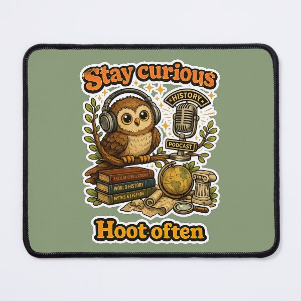 Item preview, Stay Curious Owl designed and sold by radiogalaxy.