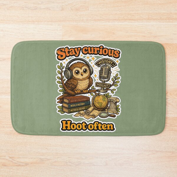 Item preview, Stay Curious Owl designed and sold by radiogalaxy.