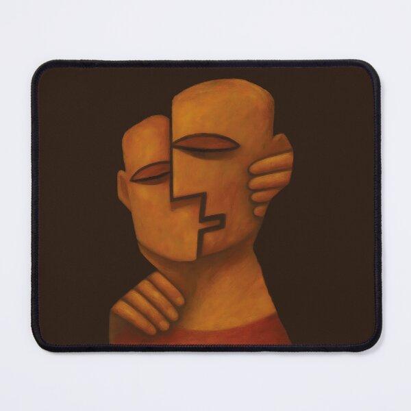 Item preview, Abstract Figure Split Face Surreal Art designed and sold by daldadesign.