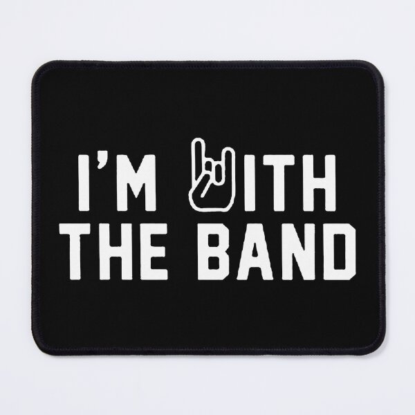 Item preview, Im with the Band Rock Hand Gesture Design designed and sold by erzaqid.