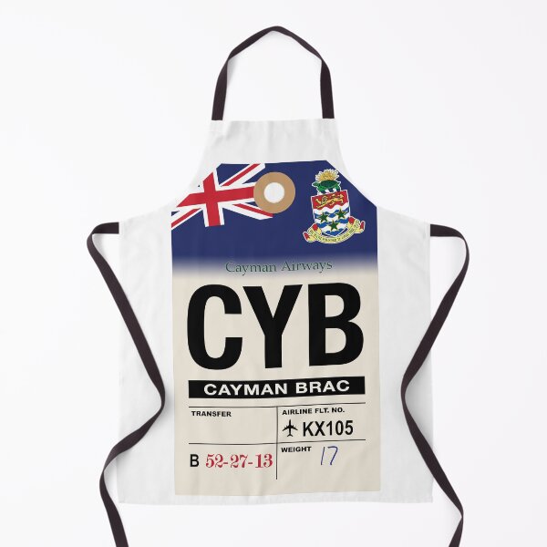 Item preview, Cayman Brac (CYB) Cayman Islands Airline Luggage Tag designed and sold by travelwitheric.