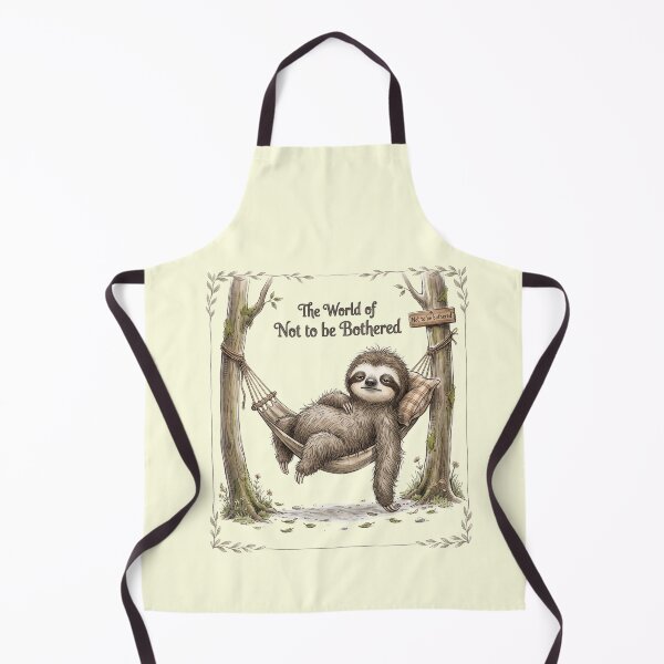 Item preview, Lazy Sloth Hammock The World of Not to be Bothered designed and sold by BreezifyDesignStudio.