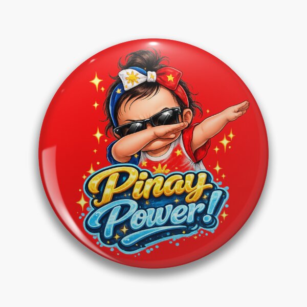Item preview, Pinay Power! – Cute Filipino Pride Girl T-Shirt designed and sold by FlipFlopTeesCo.