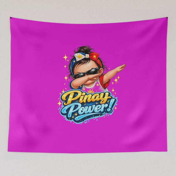 Item preview, Pinay Power! – Cute Filipino Pride Girl T-Shirt designed and sold by FlipFlopTeesCo.