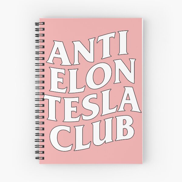 Item preview, Anti Elon Tesla Club designed and sold by NoThoughtsCat.