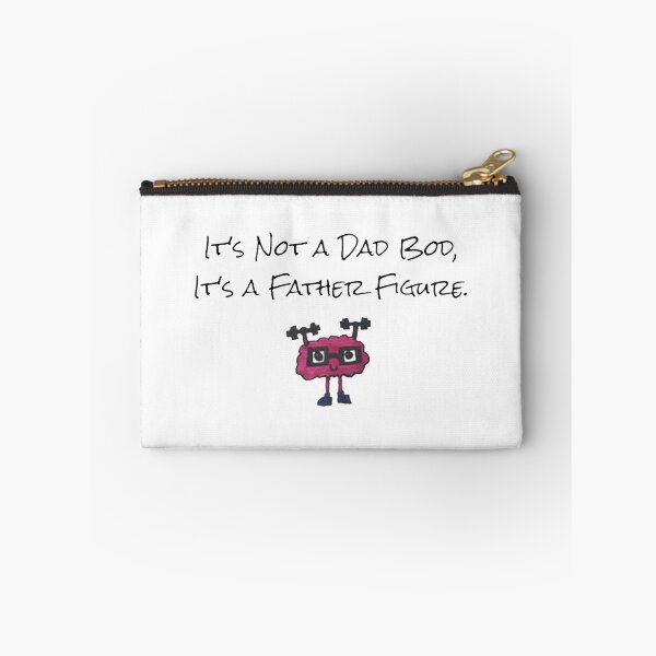 Item preview, Funny Dad Bod Father Figure Weightlifting Brain Illustration designed and sold by erzaqid.