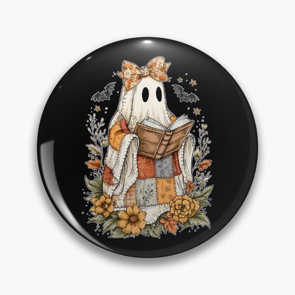 Item preview, Patchwork Ghost Reading Books designed and sold by yobochart.