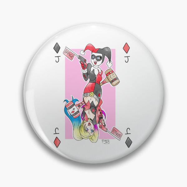 Item preview, Playing card Harley Quinn designed and sold by Lozberry-art.