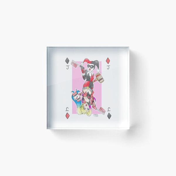 Item preview, Playing card Harley Quinn designed and sold by Lozberry-art.