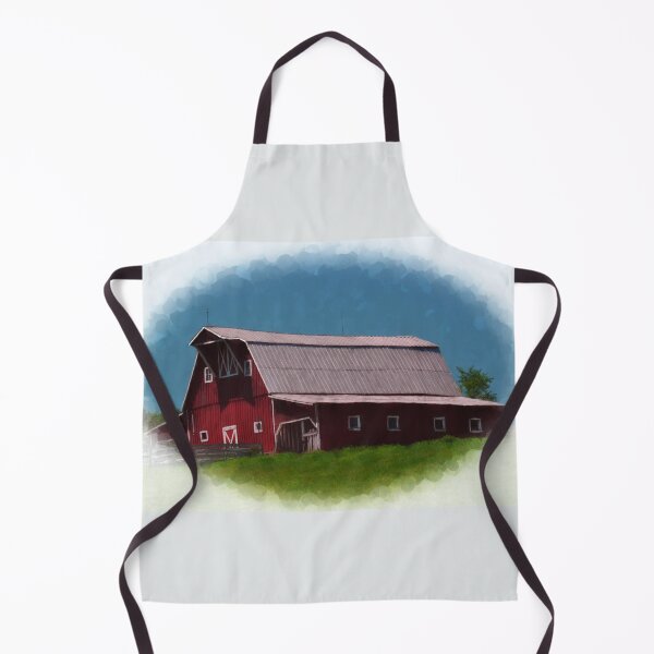 Item preview, Red Barns 1 designed and sold by michaelasamples.