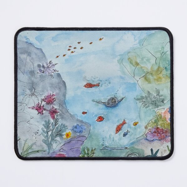 Item preview, Tropical Reef With Fish designed and sold by Jasbindar Singh.