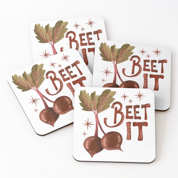 Item preview, Beet it beetroot designed and sold by pinkyfish1010.