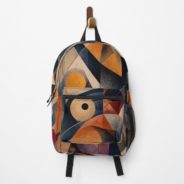 Item preview, Geometric Elephant Abstract – Mid Century Modern Cubist Wildlife Art designed and sold by GutyzDesignsES.