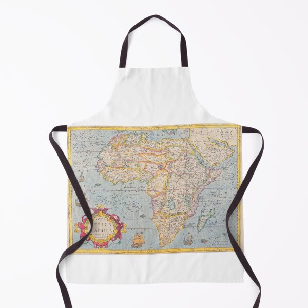 Item preview, Vintage 17th-Century Map of Africa designed and sold by interdesigner.