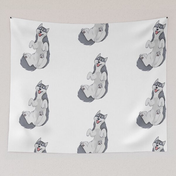 Item preview, Siberian Husky Illustration designed and sold by Sonderdaisies.