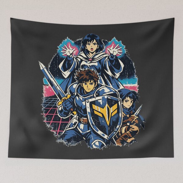 Item preview, Vintage Anime Dungeon Party designed and sold by KungPowUnicorn.