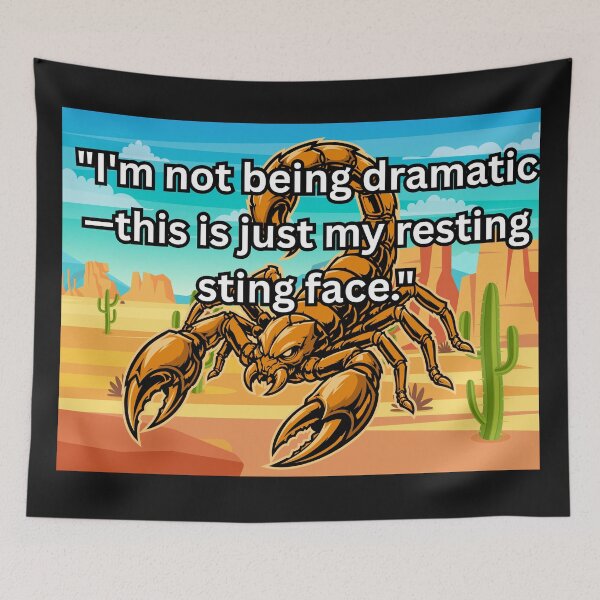 Item preview, Resting Sting Face designed and sold by MountainRoisin.