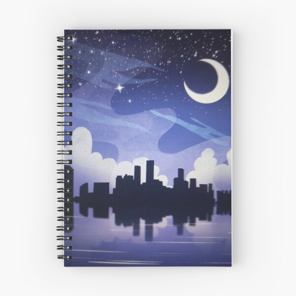 Item preview, Night Skyline Reflection designed and sold by mthnubc.