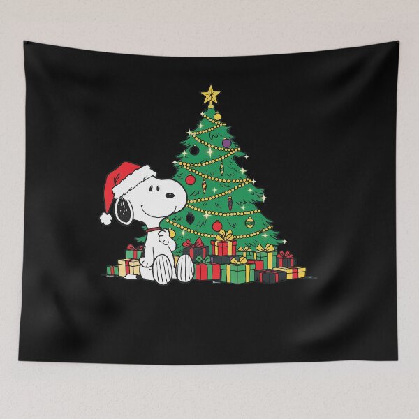 Item preview, Festive Dog Under Holiday Tree Present Pile designed and sold by AdrianMis.