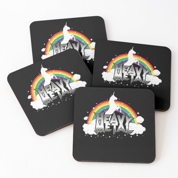 Item preview, Heavy Metal Rainbow Unicorn  designed and sold by KonstantyWajs.