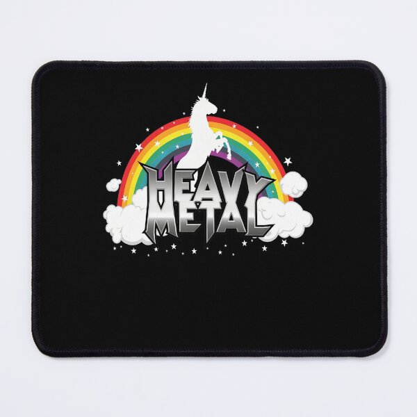 Item preview, Heavy Metal Rainbow Unicorn designed and sold by KonstantyWajs.