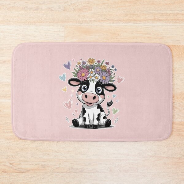 Item preview, Happy Spring Cow Shirt – Floral Crown Farmcore Cow Graphic Tee designed and sold by New Texas Republic.