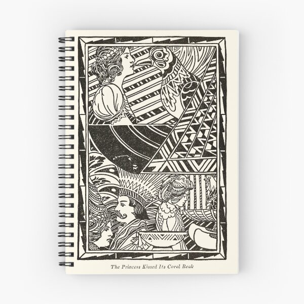 Item preview, "The Princess Kissed Its Coral Beak" designed and sold by The Ravens Ballad.