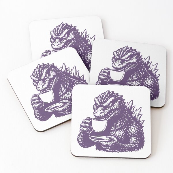 Item preview, Godzilla Coffee Break designed and sold by FLATVAC STICKER.