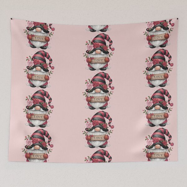 Item preview, Cute Love Gnome Shirt – Valentine's Day Heart Graphic Tee designed and sold by New Texas Republic.