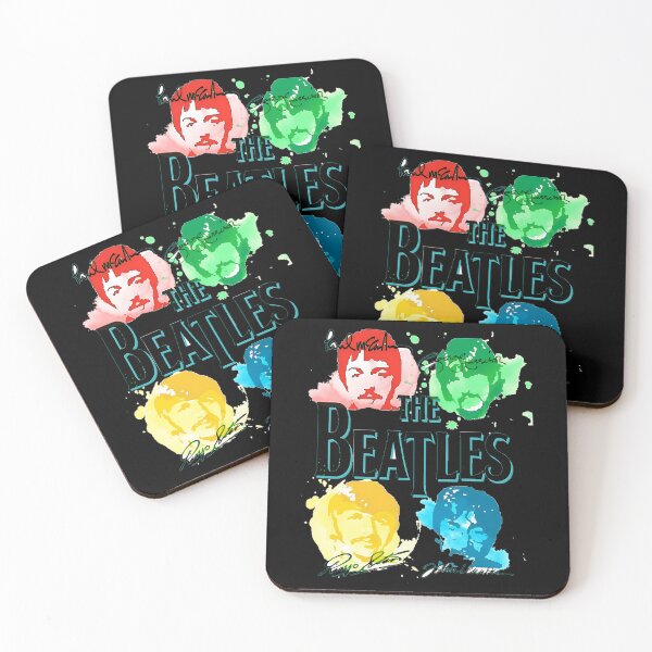 Item preview, Watercolor Splatter Portraits Of Four designed and sold by Strangers ..