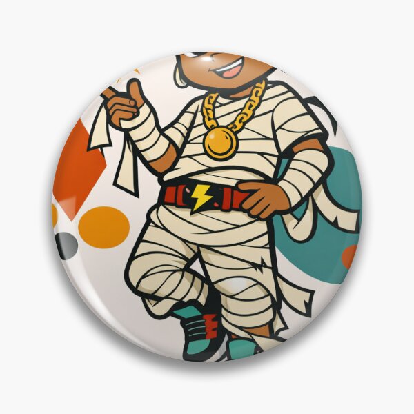 Item preview, Mummy Boy Swagger — Rare Good Boy Retro Halloween Character designed and sold by Rare Good Girl Designs.