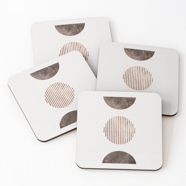 Item preview, Earthy Minimalist Abstract Boho Lines designed and sold by arteresting-art.