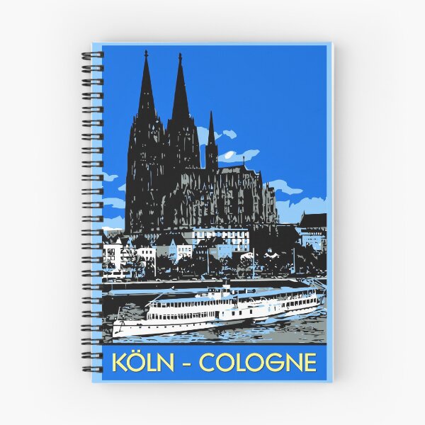 Item preview, Koeln Cologne retro vintage style travel ad  designed and sold by aapshop.