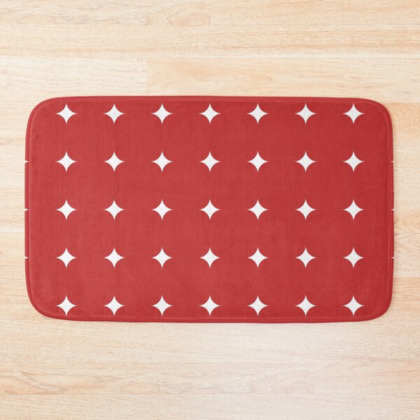 Item preview, Minimalist Red Rounded Square Grid Pattern designed and sold by Aumpuk.