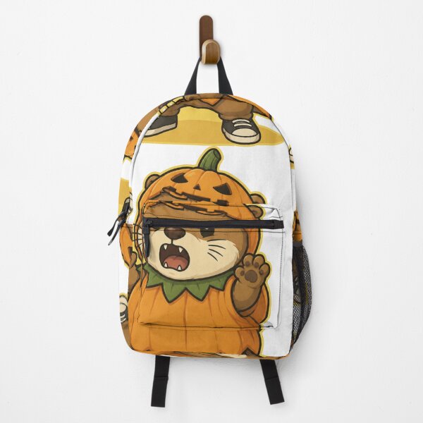 Item preview, Cute Pumpkin Otter Halloween Costume Kawaii Cartoon designed and sold by ArtFazza.