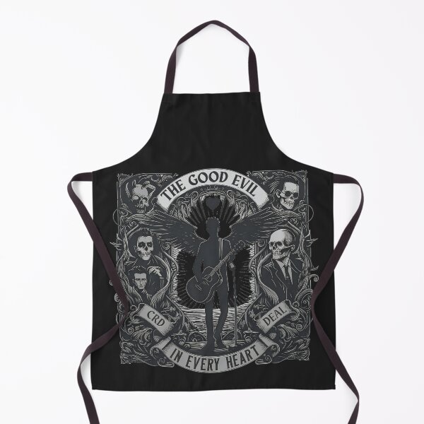 Item preview, Winged Guitarist Silhouette Skeleton Performers designed and sold by Voodoo Store Paranormal Collections.