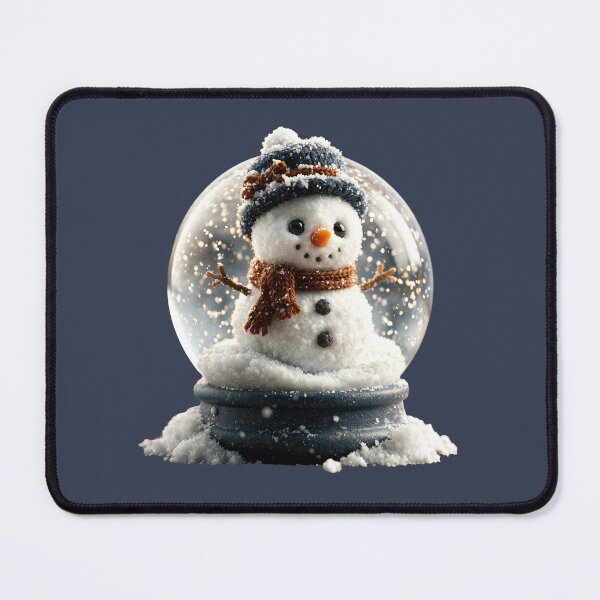Item preview, Cute Snowman in a Winter Snow Globe designed and sold by colorful-white.