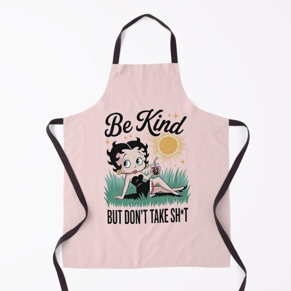 Item preview, Bettie Boop Be Kind But Don't Take Shirt – Retro Graphic Tee Design designed and sold by New Texas Republic.
