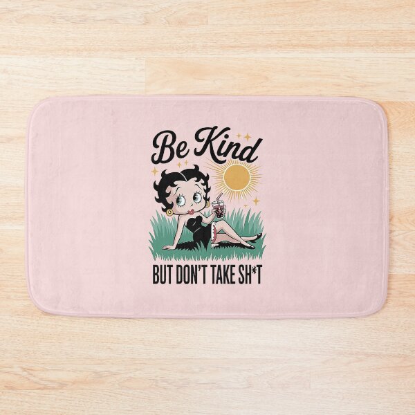 Item preview, Bettie Boop Be Kind But Don't Take Shirt – Retro Graphic Tee Design designed and sold by New Texas Republic.